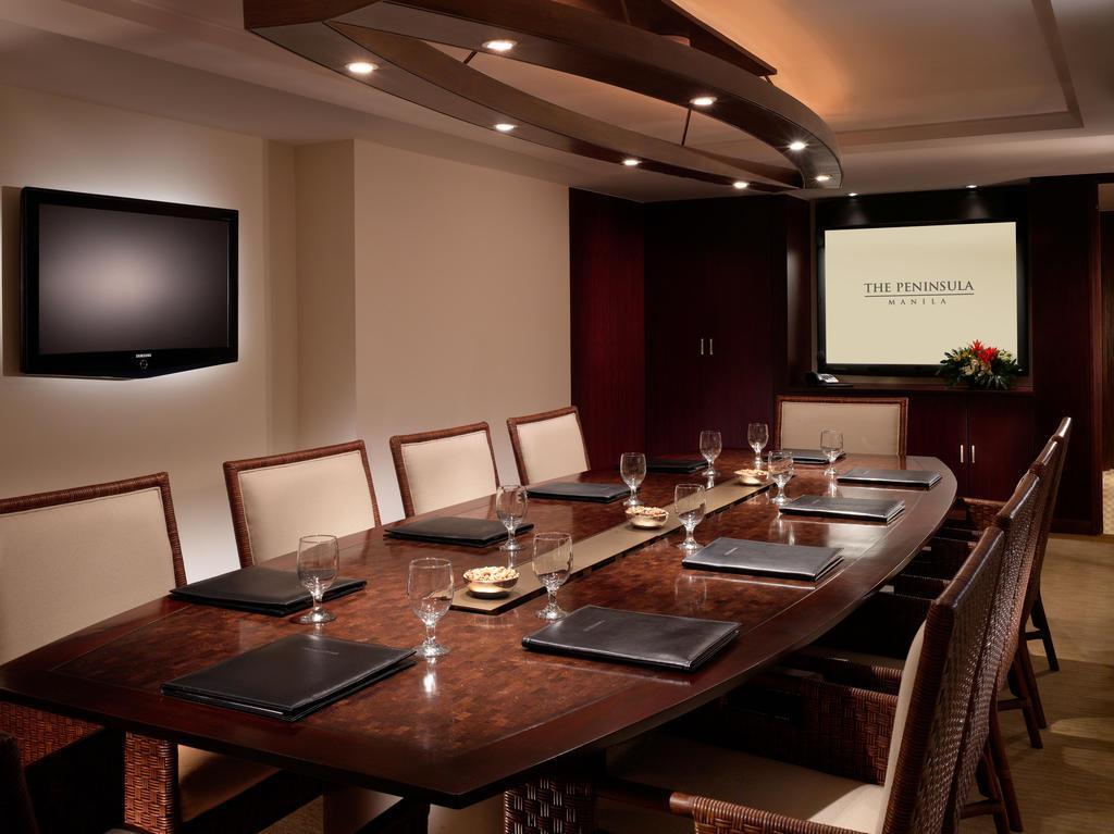 The Peninsula Manila Hotel San Pedro Makati Eksteriør billede A boardroom at The Peninsula, New York