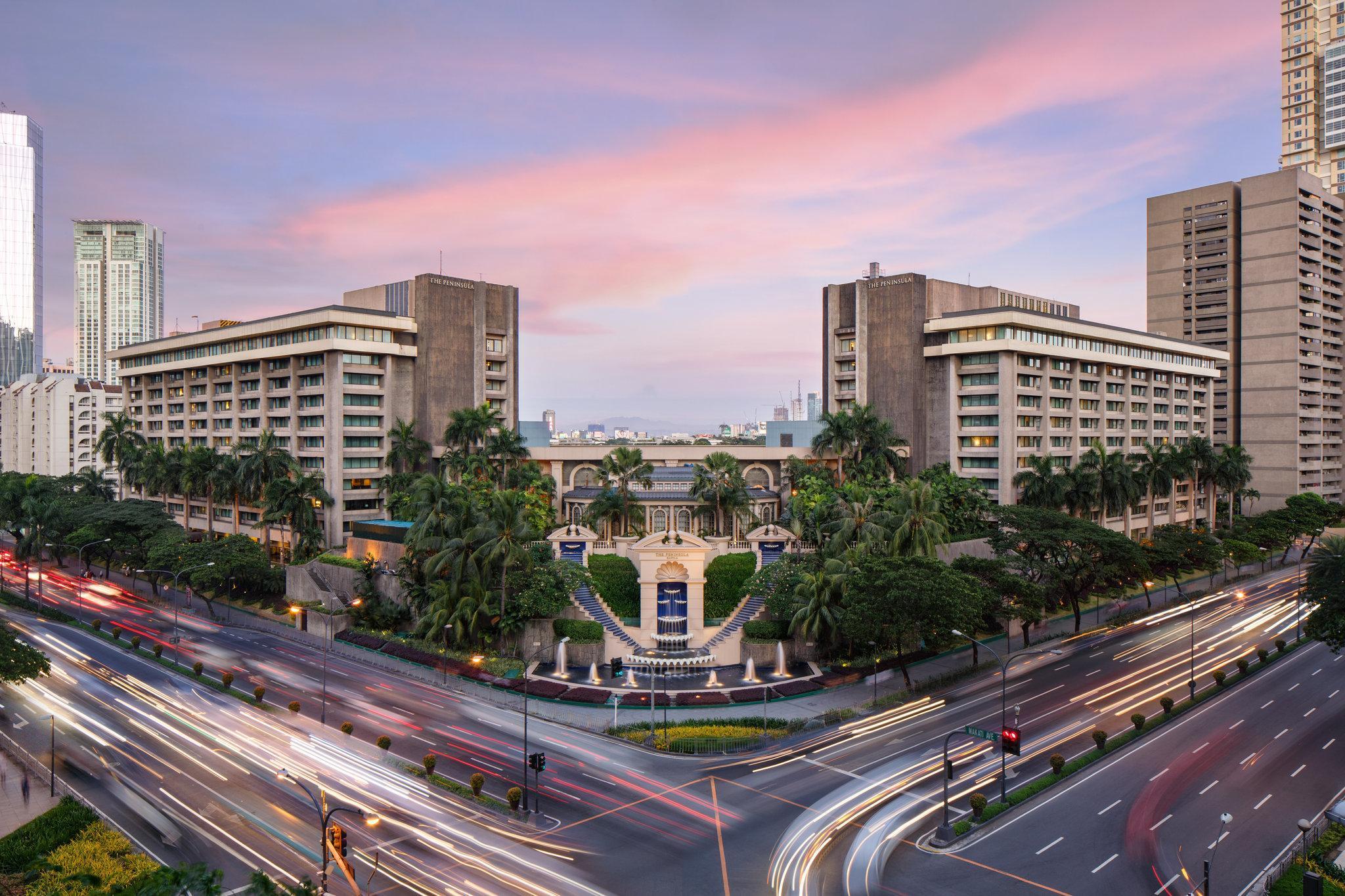 The Peninsula Manila Hotel Eksteriør billede